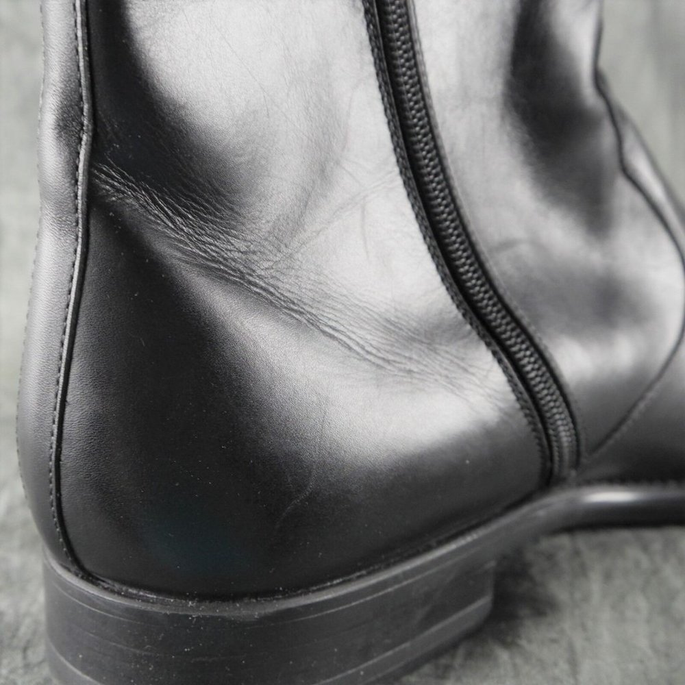 MAGNANNI Ankle Boot Sleek Black MEN'S DRESS BOOTS Size 11 M New $425  NWOB ANB - Picture 3 of 11